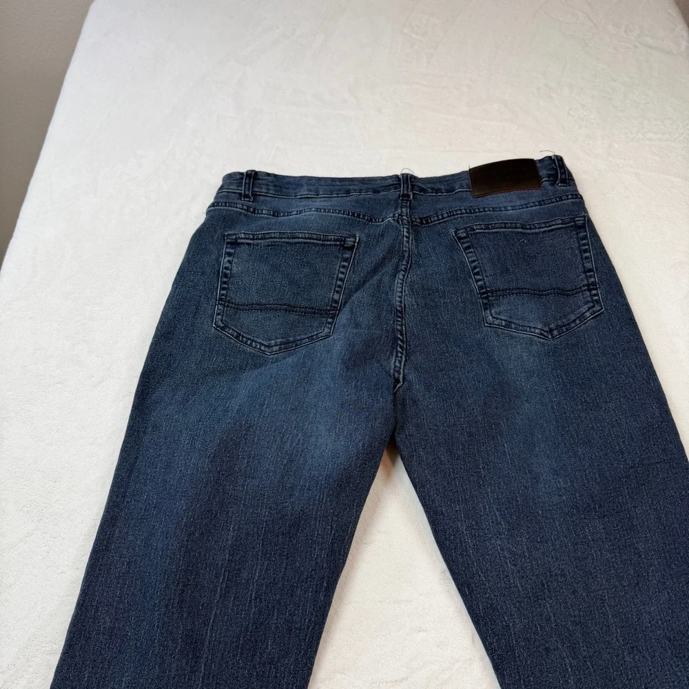 Restricted To All Slim Fit Jeans Mens 38x32 Blue Good Dark Wash Denim‎ Pants